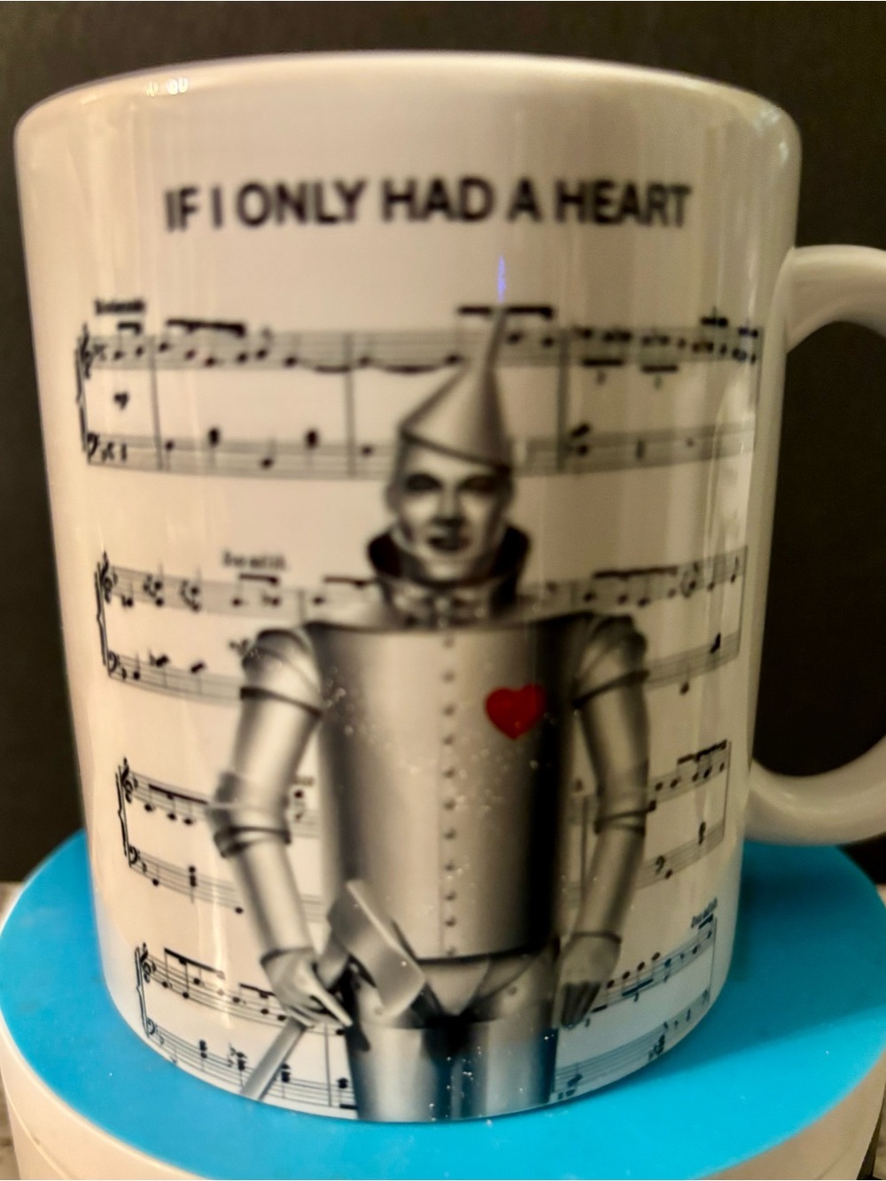 Wizard of Oz White Ceramic Character Mug Set of 4 - Picture 3 of 5